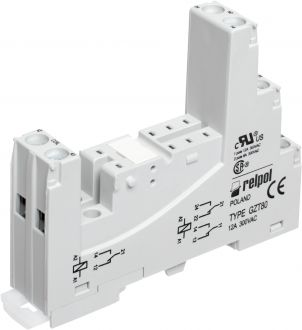 Sockets for miniature relays