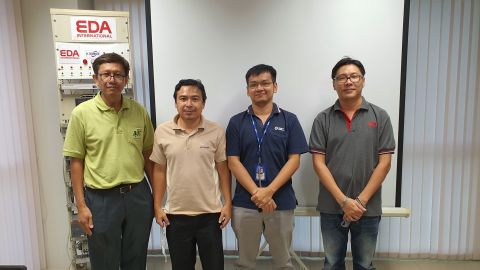 บรรยากาศการอบรมการสร้างระบบ SCADA ด้วย GENESIS32 ประจำเดือน กรกฎาคม 2563