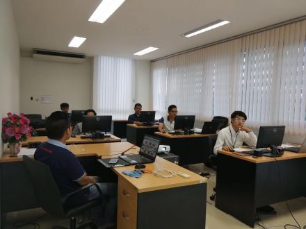 บรรยากาศงานอบรมการสร้างระบบ SCADA ด้วย GENESIS32 ประจำเดือนสิงหาคม 2562