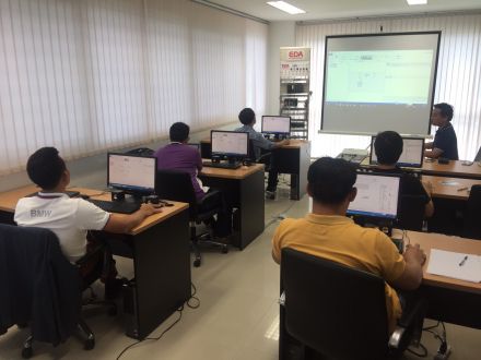 บรรยากาศการอบรมการสร้างระบบ SCADA ด้วย GENESIS64 ประจำเดือน กรกฏาคม 2562