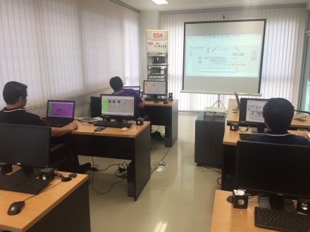 บรรยากาศงานอบรมการสร้างระบบ SCADA ด้วย GENESIS32 ประจำเดือนพฤษภาคม 2562